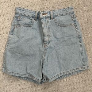 Zara Light Blue Jean Shorts